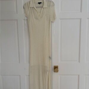 Rag & Bone Cream Maxi Dress